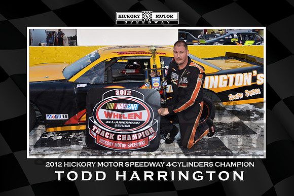 Todd Harrington Champion 20x30 Poster